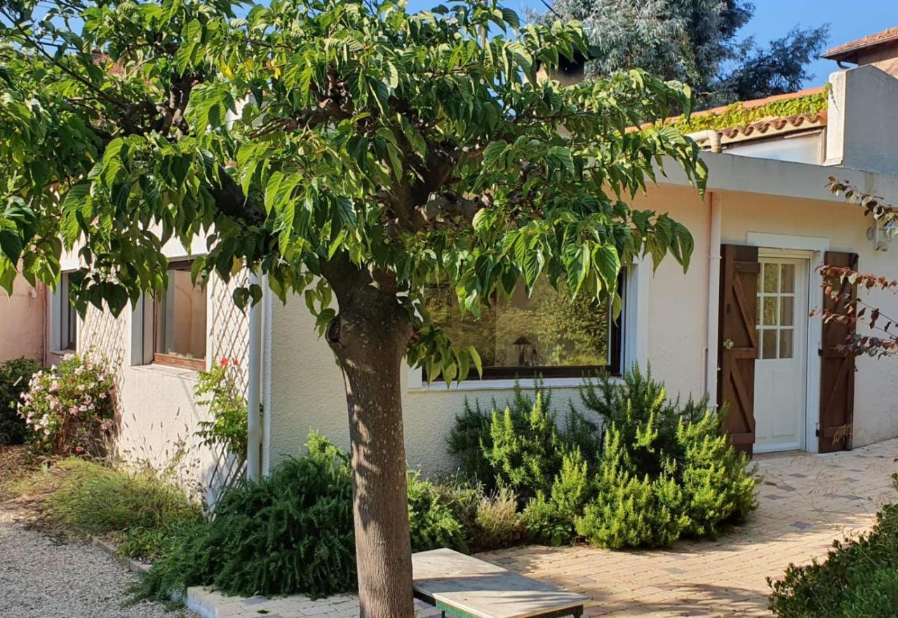Haus Mit Garten Ueber Der Bucht Von Cannes Валорис Екстериор снимка