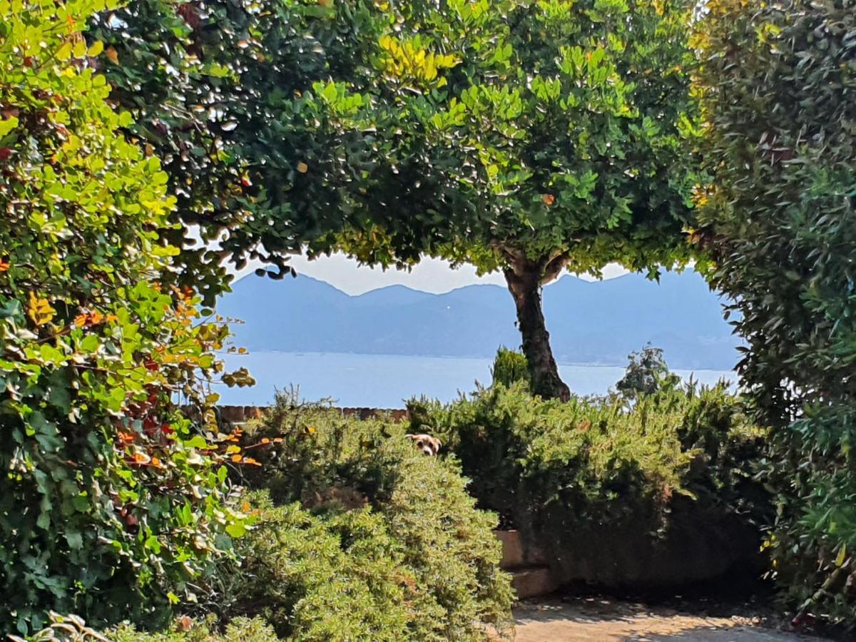 Haus Mit Garten Ueber Der Bucht Von Cannes Валорис Екстериор снимка